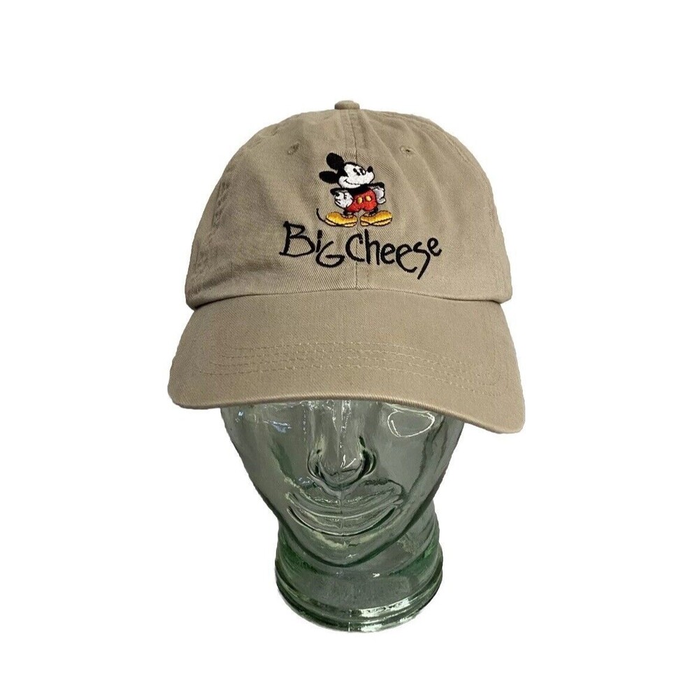 Mickey Mouse Big Cheese Walt Disney World Beige Hat